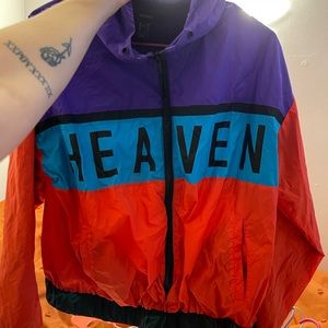 Forever 21 “90’s style” Color Block Windbreaker Jacket